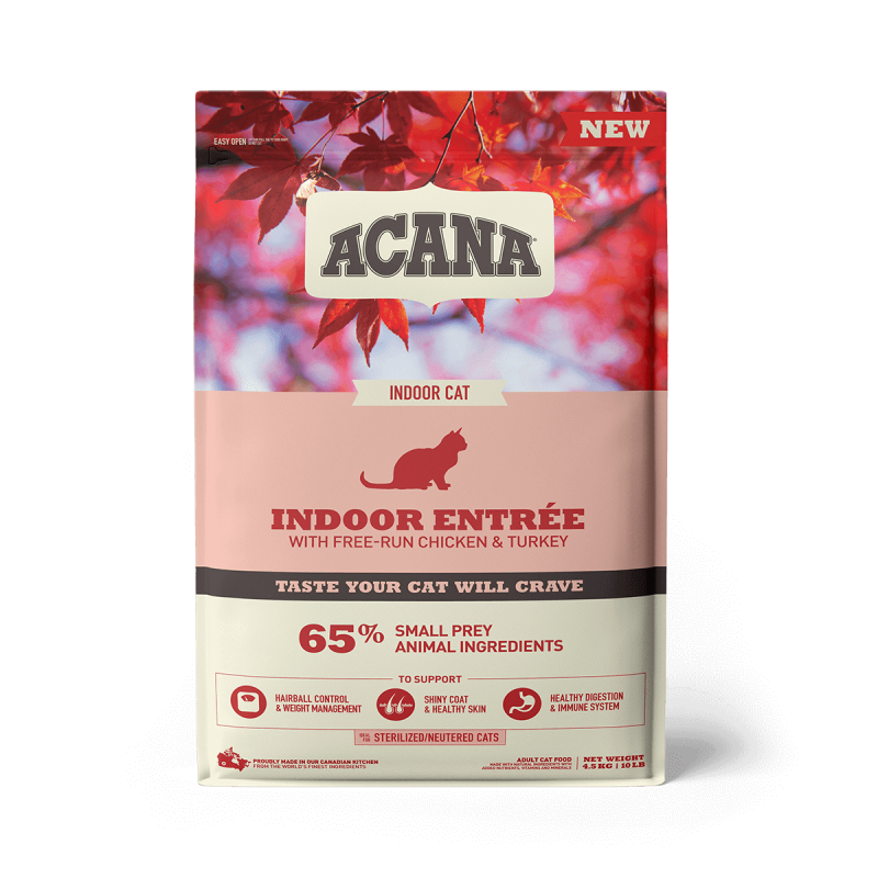 Acana Indoor Entree Cat 4.5 кг