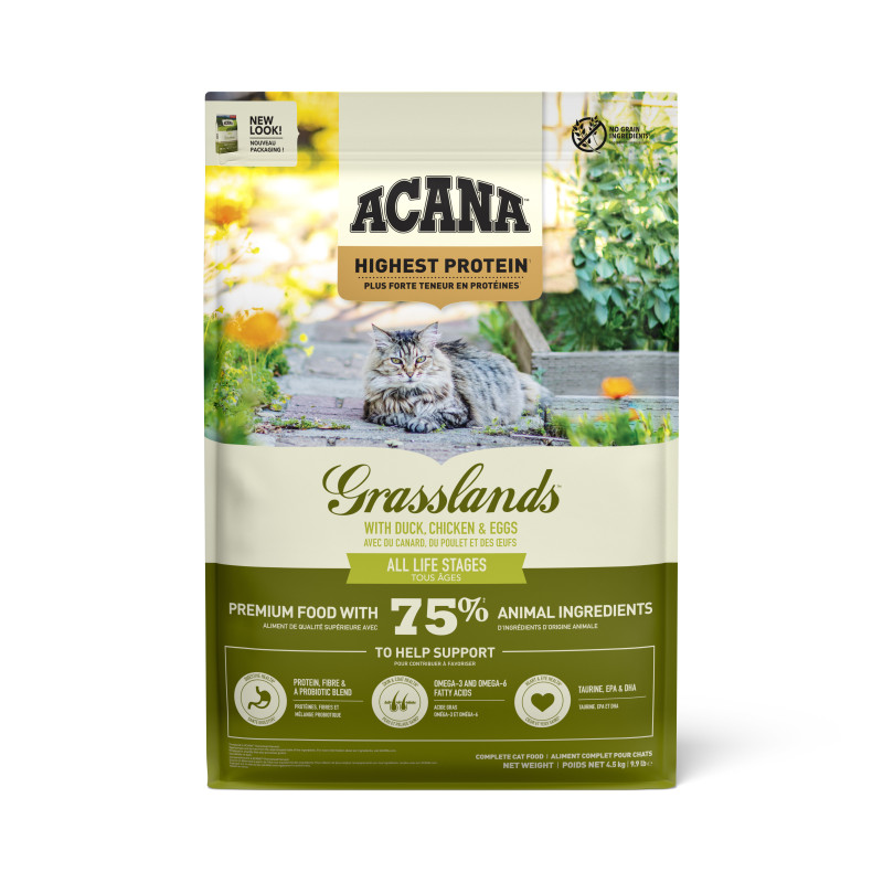 Acana Grasslands Cat 4.5 кг